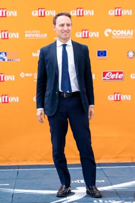 July 24, 2026, Giffoni Valle Piana, Salerno, Italy: Italian politician Piero De Luca attends the photocall at 56th Giffoni Film Festival 2026 in Giffoni Valle Piana, Salerno, Italy on July 24, 2026. Giffoni Valle Piana Italy  - ZUMAl175 20260724_zip_l175_022 Copyright: xFrancescoxLucianox