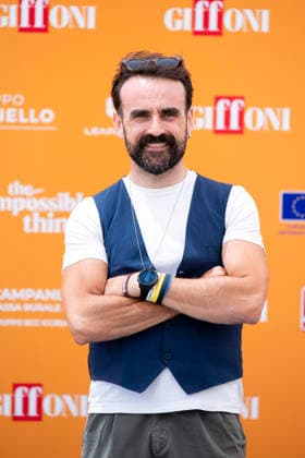 July 24, 2026, Giffoni Valle Piana, Salerno, Italy: Italian priest and chaplain of the Salernitana football club Roberto Faccenda attends the photocall at 56th Giffoni Film Festival 2026 in Giffoni Valle Piana, Salerno, Italy on July 24, 2026. Giffoni Valle Piana Italy - ZUMAl175 20260724_zip_l175_015 Copyright: xFrancescoxLucianox