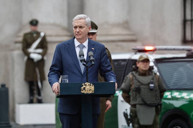 Santiago, July 24, 2026 President of the Republic José Antonio Kast participates in the signing ceremony for the reinforcement of the Carabineros at the Plaza de la Constitución Diego Martin Aton Chile, Aton 1174934 jpeg  Copyright: DIEGOxMARTIN ATONxCHILE