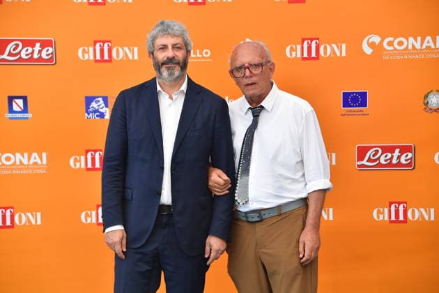 IPA86955671 - Giffoni Vallepiana Giffoni Festival 2026. Pictured: Roberto Fico and Claudio Gubitosi  Copyright: xVincenzoxLandix xVincenzoxLandix 86955671