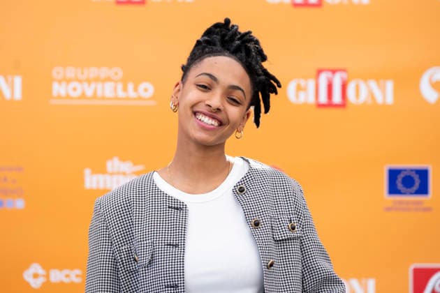 July 24, 2026, Giffoni Valle Piana, Salerno, Italy: Italian actress Alicia Ann Edogamhe attends the photocall at 56th Giffoni Film Festival 2026 in Giffoni Valle Piana, Salerno, Italy on July 24, 2026. Giffoni Valle Piana Italy  - ZUMAl175 20260724_zip_l175_043 Copyright: xFrancescoxLucianox