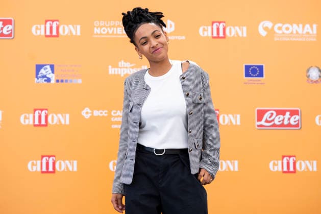 July 24, 2026, Giffoni Valle Piana, Salerno, Italy: Italian actress Alicia Ann Edogamhe attends the photocall at 56th Giffoni Film Festival 2026 in Giffoni Valle Piana, Salerno, Italy on July 24, 2026. Giffoni Valle Piana Italy - ZUMAl175 20260724_zip_l175_039 Copyright: xFrancescoxLucianox