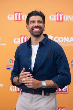 July 24, 2026, Giffoni Valle Piana, Salerno, Italy: Italian youtuber, radio and television host Gianluca Gazzoli attends the photocall at 56th Giffoni Film Festival 2026 in Giffoni Valle Piana, Salerno, Italy on July 24, 2026. Giffoni Valle Piana Italy  - ZUMAl175 20260724_zip_l175_065 Copyright: xFrancescoxLucianox