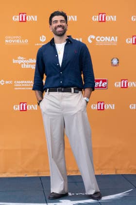 July 24, 2026, Giffoni Valle Piana, Salerno, Italy: Italian youtuber, radio and television host Gianluca Gazzoli attends the photocall at 56th Giffoni Film Festival 2026 in Giffoni Valle Piana, Salerno, Italy on July 24, 2026. Giffoni Valle Piana Italy  - ZUMAl175 20260724_zip_l175_074 Copyright: xFrancescoxLucianox