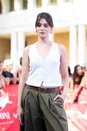 July 24, 2026, Giffoni Valle Piana, Salerno, Italy: Italian actress Lisa Pires Lima attends the carpet at 56th Giffoni Film Festival 2026 in Giffoni Valle Piana, Salerno, Italy on July 24, 2026. Giffoni Valle Piana Italy  - ZUMAl175 20260724_zip_l175_083 Copyright: xFrancescoxLucianox
