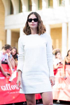 July 24, 2026, Giffoni Valle Piana, Salerno, Italy: Italian actress Beatrice Savignani attends the carpet at 56th Giffoni Film Festival 2026 in Giffoni Valle Piana, Salerno, Italy on July 24, 2026. Giffoni Valle Piana Italy - ZUMAl175 20260724_zip_l175_056 Copyright: xFrancescoxLucianox