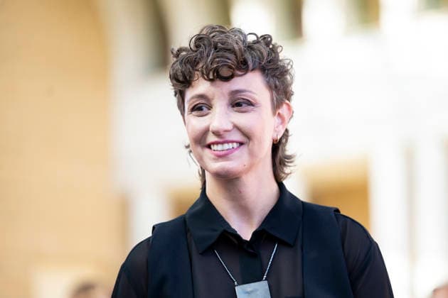 July 24, 2026, Giffoni Valle Piana, Salerno, Italy: Italian movie director Margherita Ferri attends the carpet at 56th Giffoni Film Festival 2026 in Giffoni Valle Piana, Salerno, Italy on July 24, 2026. Giffoni Valle Piana Italy  - ZUMAl175 20260724_zip_l175_101 Copyright: xFrancescoxLucianox