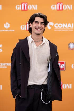 July 24, 2026, Giffoni Valle Piana, Salerno, Italy: Italian actor Samuele Carrino attends the photocall at 56th Giffoni Film Festival 2026 in Giffoni Valle Piana, Salerno, Italy on July 24, 2026. Giffoni Valle Piana Italy  - ZUMAl175 20260724_zip_l175_105 Copyright: xFrancescoxLucianox