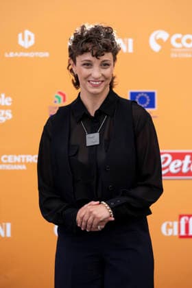 July 24, 2026, Giffoni Valle Piana, Salerno, Italy: Italian movie director Margherita Ferri attends the photocall at 56th Giffoni Film Festival 2026 in Giffoni Valle Piana, Salerno, Italy on July 24, 2026. Giffoni Valle Piana Italy  - ZUMAl175 20260724_zip_l175_121 Copyright: xFrancescoxLucianox