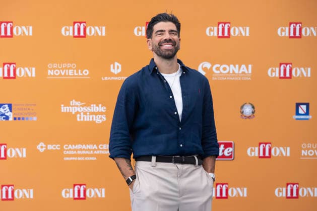 July 24, 2026, Giffoni Valle Piana, Salerno, Italy: Italian youtuber, radio and television host Gianluca Gazzoli attends the photocall at 56th Giffoni Film Festival 2026 in Giffoni Valle Piana, Salerno, Italy on July 24, 2026. Giffoni Valle Piana Italy - ZUMAl175 20260724_zip_l175_075 Copyright: xFrancescoxLucianox