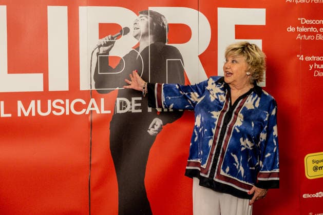Premiere of the musical Libre, the Nino Bravo Musical at the Amaya Theater in Madrid Singer Karina during the photocall for the premiere of the musical Libre, the Nino Bravo Musical at the Amaya Theater on July 24, 2026, in Madrid, Spain. The show explores the life of the Spanish singer who died in 1973 and seeks to delve into the man behind the musical legend. JULY 24, 2026 PHOTOCALL MUSICAL PREMIERE Madrid Madrid Spain  Copyright: xRicardoxRubiox 7685442