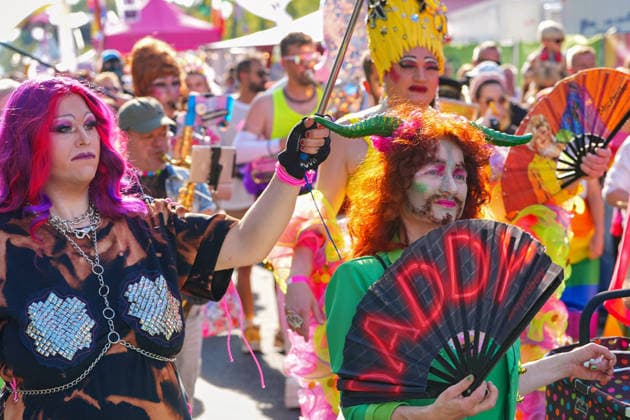 Berlin,24.07.2026,CSD am Brandenburger Tor - Demokratie-Abend - Drag March *** Berlin, July 24, 2026, CSD at the Brandenburg Gate: Democracy Evening, Drag March