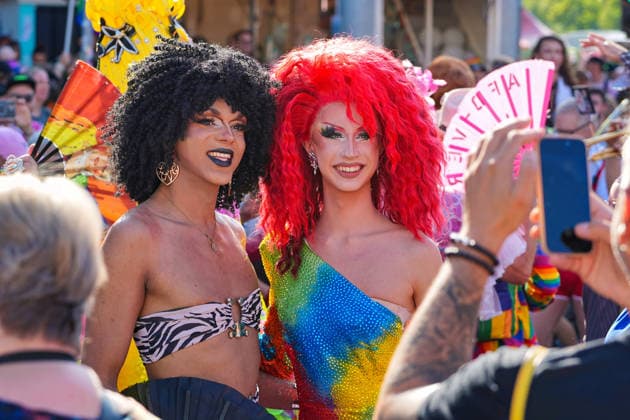 Berlin,24.07.2026,CSD am Brandenburger Tor - Demokratie-Abend - Drag March *** Berlin, July 24, 2026, CSD at the Brandenburg Gate: Democracy Evening, Drag March