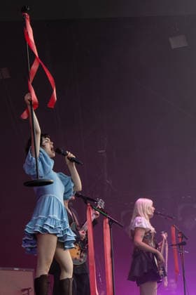 2026 Latitude Festival 24 July 2026: British band The Last Dinner Party performs live in The Obelisk Arena on the first day of the 20th edition of Latitude Festival, Henham Park, Southwold, UK., Credit:Stuart Hogben Avalon  Copyright: xStuartxHogbenx xAvalonx 1118359289