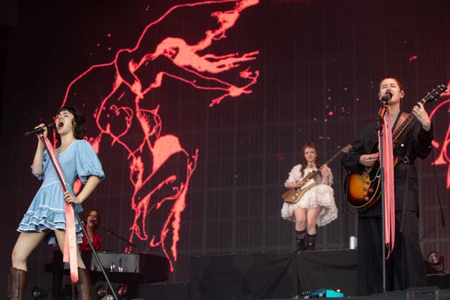 2026 Latitude Festival 24 July 2026: British band The Last Dinner Party performs live in The Obelisk Arena on the first day of the 20th edition of Latitude Festival, Henham Park, Southwold, UK., Credit:Stuart Hogben Avalon  Copyright: xStuartxHogbenx xAvalonx 1118359469