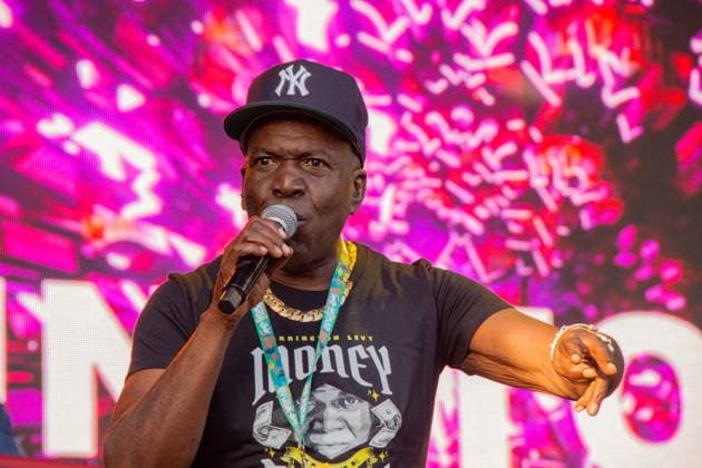 July 25, 2026, Corsham, Wiltshire, England: Barrington Levy, Jamaican Reggae legend, sings his hits to the crowds at WOMAD Festival in Corsham, Wiltshire. Corsham England  - ZUMAr169 20260725_zip_r169_014 Copyright: xRodxHarbinsonx