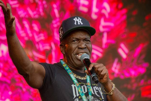 July 25, 2026, Corsham, Wiltshire, England: Barrington Levy, Jamaican Reggae legend, sings his hits to the crowds at WOMAD Festival in Corsham, Wiltshire. Corsham England - ZUMAr169 20260725_zip_r169_016 Copyright: xRodxHarbinsonx