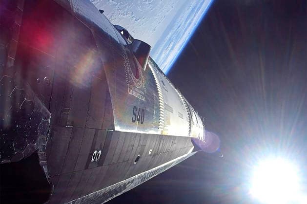SpaceX s next-generation Starship successfully launched atop the new Super Heavy V3 booster, from Starbase in Boca Chica, Texas, Friday, July 24, 2026. SpaceX  WAX2026072406 SPACEX