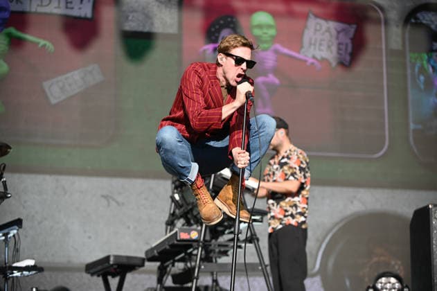 July 24, 2026, Sheffield, South Yorkshire, U.K: Kaiser Chiefs Performing at Tramlines Festival , 2026 , Sheffield, UK Sheffield U.K  - ZUMAb201 20260724_zmp_b201_048 Copyright: xRobinxBurnsx