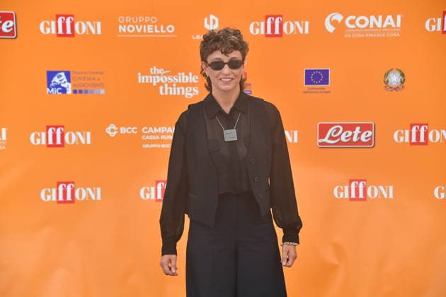 IPA86965329 - Giffoni Vallepiana Giffoni Festival 2026 Photocall for the film Piercing. Pictured: Margherita Ferri  Copyright: xVincenzoxLandix xVincenzoxLandix 86965329