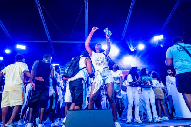 July 24, 2026, Rotterdam, South Holland, Netherlands: 24 July 2026, Rotterdam, the Netherlands. The Latin Music Brass Band celebrates after being named winners of the Battle of Drums. Competing in the Battle of Drums, three brass band groupsÃ¢â‚¬ Rhythm Allstars Brass Band, S.L.R. Brass Band, and Latin Music Brass BandÃ¢â‚¬ perform during the Battle of Drums. This is the opening event of Rotterdam UnlimitedÃ¢â‚¬â ¢s Zomercarnaval 2026. Rotterdam Netherlands  - ZUMAp202 20260724_zip_p202_024 Copyright: xJamesxPetermeierx
