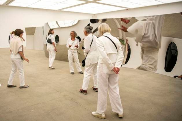 White Dinner: Ein Sommerabend ganz in Weiß : Das Lehmbruck-Museum fährt als Begleitprogramm zur Ausstellung Anish Kapoor ordentlich auf. 24.07.2026 in Duisburg ** NUR FÜR REDAKTIONELLE ZWECKE ** EDITORIAL USE ONLY **<p> White Dinner: Ein Sommerabend ganz in Weiß : Das Lehmbruck-Museum fährt als Begleitprogramm zur Ausstellung Anish Kapoor ordentlich auf. 24.07.2026 in Duisburg Deutschland NRW Duisburg Copyright: DanielxAttia *** White Dinner: A Summer Evening All in White The Lehmbruck Museum is pulling out all the stops as part of the accompanying program for the Anish Kapoor exhibition on July 24, 2026, in Duisburg ** FOR EDITORIAL USE ONLY ** EDITORIAL USE ONLY ** p White Dinner: A Summer Evening All in White The Lehmbruck Muse Copyright: DanielxAttia doc86v2awrwfk118eikdf7i ,EDITORIAL USE ONLY