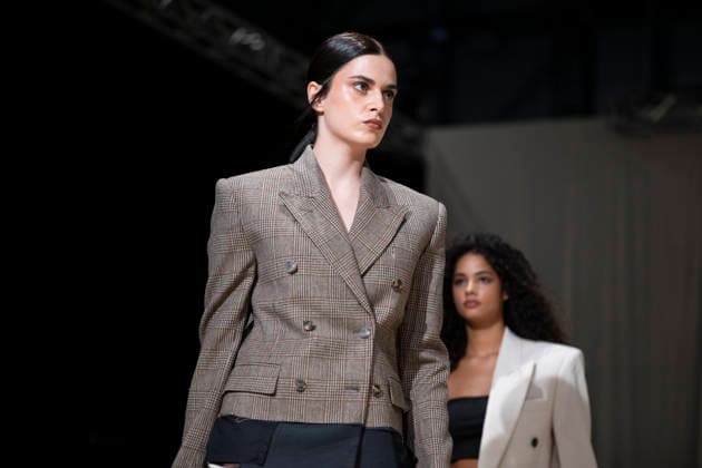 July 24, 2026, Madrid, Spain: A model walks the runway wearing a design by Romanian designers during Momad Fashion Week de Madrid in IFEMA Madrid Spain - ZUMAs197 20260724_aaa_s197_166 Copyright: xAtilanoxGarciax