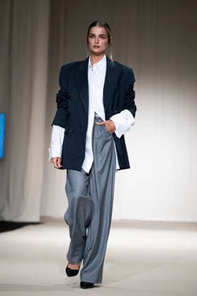 July 24, 2026, Madrid, Spain: A model walks the runway wearing a design by Romanian designers during Momad Fashion Week de Madrid in IFEMA Madrid Spain - ZUMAs197 20260724_aaa_s197_205 Copyright: xAtilanoxGarciax