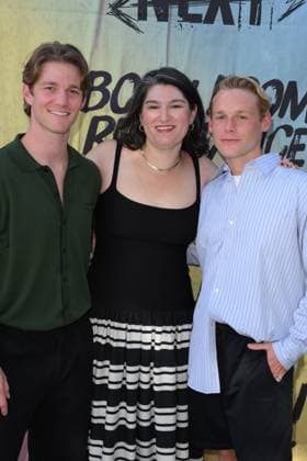 Nico Greetham, Emily McCann Lesser, Cole Doman at arrivals for OutfestNEXT 2026 Film Festival, LA LGBT Centers Village at Ed Gould Plaza, Los Angeles, CA, July 24, 2026. Photo By: Michael Mattes Everett Collection OutfestNEXT 2026 Film Festival PUBLICATIONXNOTxINxCANxCHNxFRAxITAxJPNxNORxPOLxRUSxESPxUKxUSA