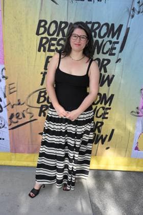 Emily McCann Lesser at arrivals for OutfestNEXT 2026 Film Festival, LA LGBT Centers Village at Ed Gould Plaza, Los Angeles, CA, July 24, 2026. Photo By: Michael Mattes Everett Collection OutfestNEXT 2026 Film Festival PUBLICATIONXNOTxINxCANxCHNxFRAxITAxJPNxNORxPOLxRUSxESPxUKxUSA