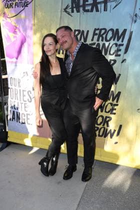 Tammy Blanchard, Brock Yurich at arrivals for OutfestNEXT 2026 Film Festival, LA LGBT Centers Village at Ed Gould Plaza, Los Angeles, CA, July 24, 2026. Photo By: Michael Mattes Everett Collection OutfestNEXT 2026 Film Festival PUBLICATIONXNOTxINxCANxCHNxFRAxITAxJPNxNORxPOLxRUSxESPxUKxUSA