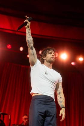 Tom Grennan in concert at Latitude Festival at Henham Park in Southwold, UK on 24 July 2026 Tom Grennan performing at Henham Park in Southwold, UK on 24 July 2026, Credit:Stephen Keable Avalon UK, Suffolk, Southwold, Henham Park  Copyright: xStephenxKeablex xAvalonx 1118392708