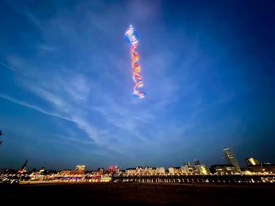 Drohnenshow Rheinkirmes 2026 ** NUR FÜR REDAKTIONELLE ZWECKE ** EDITORIAL USE ONLY **<p>Drohnenshow am Freitag, den 24.07.2026, auf der Rheinwiese bei der Rheinkirmes in Düsseldorf. Deutschland NRW Düsseldorf Copyright: OleksandrxVoskresenskyi *** Rheinkirmes 2026 Drone Show ** FOR EDITORIAL PURPOSES ONLY ** EDITORIAL USE ONLY ** p Drone show on Friday, July 24, 2026, on the Rheinwiese at the Rheinkirmes in Düsseldorf, Germany (North Rhine-Westphalia), Düsseldorf. Copyright OleksandrxVoskresenskyi Copyright: OleksandrxVoskresenskyi doc86v8jmgjvjqzdkg9o5n ,EDITORIAL USE ONLY