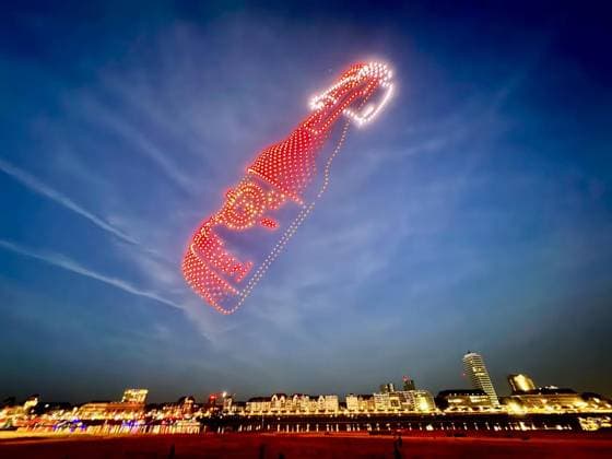 Drohnenshow Rheinkirmes 2026 ** NUR FÜR REDAKTIONELLE ZWECKE ** EDITORIAL USE ONLY **<p>Drohnenshow am Freitag, den 24.07.2026, auf der Rheinwiese bei der Rheinkirmes in Düsseldorf. Deutschland NRW Düsseldorf Copyright: OleksandrxVoskresenskyi *** Rheinkirmes 2026 Drone Show ** FOR EDITORIAL PURPOSES ONLY ** EDITORIAL USE ONLY ** p Drone show on Friday, July 24, 2026, on the Rheinwiese at the Rheinkirmes in Düsseldorf, Germany (North Rhine-Westphalia), Düsseldorf. Copyright OleksandrxVoskresenskyi Copyright: OleksandrxVoskresenskyi doc86v8jopyn14bqme8f7i ,EDITORIAL USE ONLY