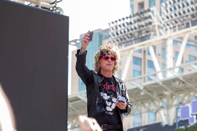 SAN DIEGO, CA - July 24rd: Billie Joe Armstrong from Green Day make a surprise appearance at San Diego Comic Con on July 24th, 2026 to promote Nimrods. Copyright: xTonyxFortex