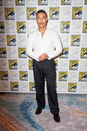 SAN DIEGO, CA - July 24rd: Ismael Cruz Cordova at the Lord of the Rings: The Rings of Power press room during San Diego Comic Con on July 24th. Copyright: xTonyxFortex