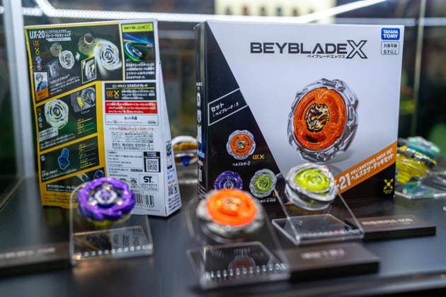 HONGKONG-DAILY COMIC-CON Beyblade X on display at the Hong Kong Ani-Com & Games Hong Kong 2026 in Hong Kong, July 25, 2026. NEXPHER Vernon Yuen HONG KONG