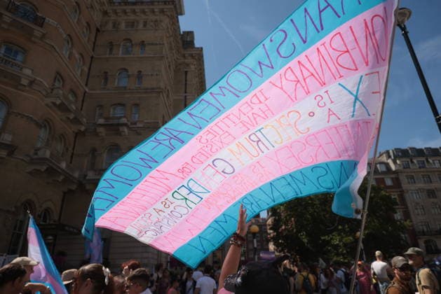 . 25 07 2026. London, United Kingdom. London Trans+ Pride March 2026. An estimated 100,000 trans people and allies join protest march through London with this year s theme, Our Future, Our Fight .  xMartynxWheatleyx xi-Imagesx IIM-26921-0002