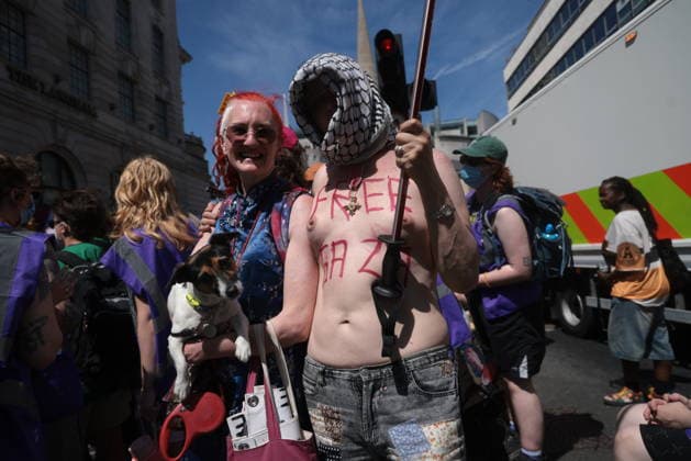 . 25 07 2026. London, United Kingdom. London Trans+ Pride March 2026. An estimated 100,000 trans people and allies join protest march through London with this year s theme, Our Future, Our Fight .  xMartynxWheatleyx xi-Imagesx IIM-26921-0004