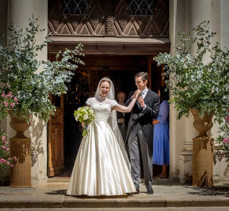 25-07-2026 Vienna Wedding of Austrian Archduchess Isabella (Isabella) of Austria and the Spanish nobleman Don Carlos de Palacio y Gaytan de Ayala in the Jesuit Church (Jesuitenkirche) in Vienna, Austria. Â  Copyright: xPPEx