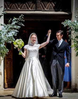 25-07-2026 Vienna Wedding of Austrian Archduchess Isabella (Isabella) of Austria and the Spanish nobleman Don Carlos de Palacio y Gaytan de Ayala in the Jesuit Church (Jesuitenkirche) in Vienna, Austria. Â  Copyright: xPPEx