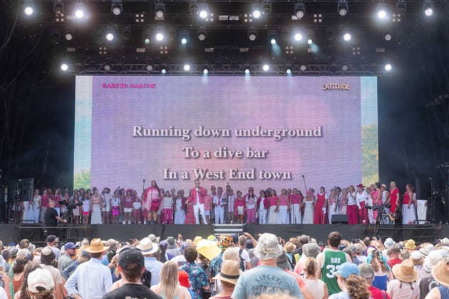 Gareth Malone s Choir in concert at Latitude Festival at Henham Park in Southwold, UK on 25 July 2026 Gareth Malone performing with Gareth Malone s Choir in concert at Latitude Festival at Henham Park in Southwold, UK on 25 July 2026, Credit:Stephen Keable Avalon UK, Suffolk, Southwold, Henham Park  Copyright: xStephenxKeablex xAvalonx 1118563201