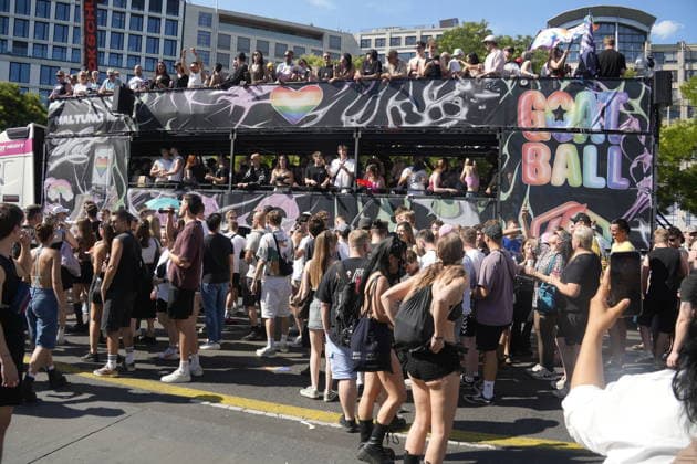 CSD Berlin 2026, Christopher Street Day, Berlin-Tiergarten, Deutschland CSD Berlin 2026, Christopher Street Day, Berlin-Tiergarten, Deutschland *** CSD Berlin 2026, Christopher Street Day, Berlin Tiergarten, Germany CSD Berlin 2026, Christopher Street Day, Berlin Tiergarten, Germany