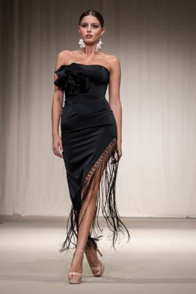 July 25, 2026, Madrid, Spain: A model walks the runway wearing a design by Flamentex during the Momad Fashion Week de Madrid in IFEMA. Madrid Spain  - ZUMAs197 20260725_aaa_s197_088 Copyright: xAtilanoxGarciax