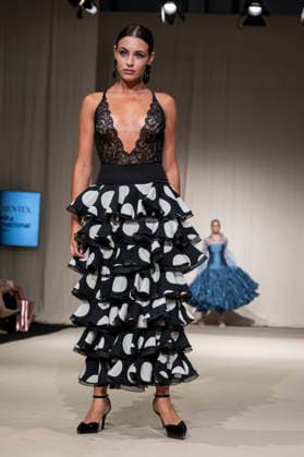 July 25, 2026, Madrid, Spain: A model walks the runway wearing a design by Flamentex during the Momad Fashion Week de Madrid in IFEMA. Madrid Spain  - ZUMAs197 20260725_aaa_s197_093 Copyright: xAtilanoxGarciax