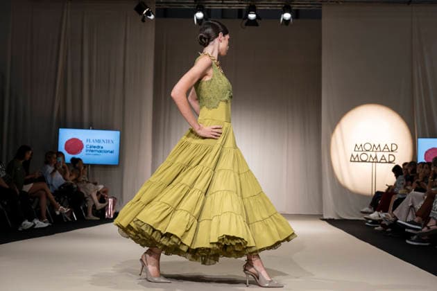 July 25, 2026, Madrid, Spain: A model walks the runway wearing a design by Flamentex during the Momad Fashion Week de Madrid in IFEMA. Madrid Spain  - ZUMAs197 20260725_aaa_s197_109 Copyright: xAtilanoxGarciax