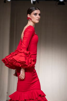 July 25, 2026, Madrid, Spain: A model walks the runway wearing a design by Flamentex during the Momad Fashion Week de Madrid in IFEMA. Madrid Spain  - ZUMAs197 20260725_aaa_s197_116 Copyright: xAtilanoxGarciax