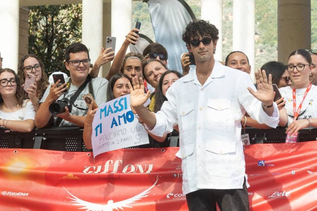 56th Giffoni Film Festival - Je so Pazzo Photocall Massimiliano Caiazzo attends the photocall for the film Je So Pazzo during the 56th Giffoni Film Festival in Giffoni Valle Piana, Italy on July 25, 2026. Photo by Andrea Bracaglia ABACAPRESS.COM Giffoni Valle Piana Italy Italy  Copyright: xBracagliaxAndrea ABACAx