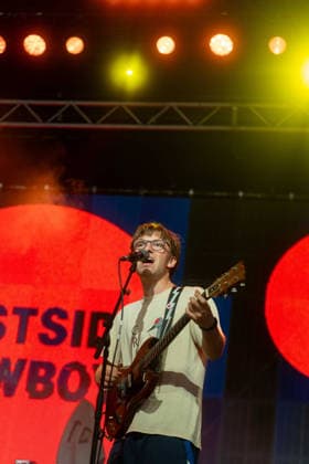 Westside Cowboy in concert at Latitude Festival at Cambridge Junction in Cambridge, UK on 25 July 2026 Reuben Haycocks performing with Westside Cowboy in concert at Latitude Festival at Cambridge Junction in Cambridge, UK on 25 July 2026, Credit:Stephen Keable Avalon UK, Cambridgeshire, Cambridge, Cambridge Junction  Copyright: xStephenxKeablex xAvalonx 1118617232