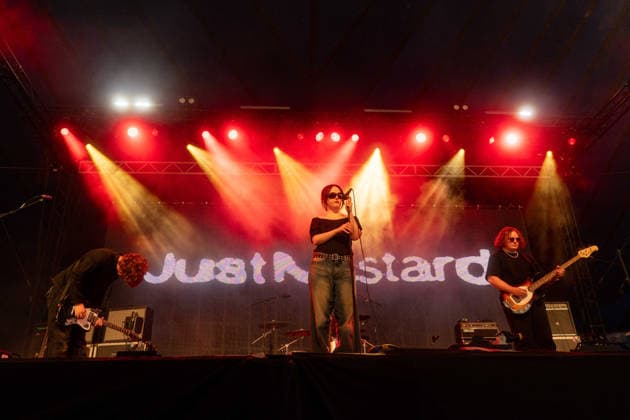 Just Mustard in concert at Latitude Festival at Henham Park in Southwold, UK on 25 July 2026 David Noonan, Katie Ball, Rob Clarke performing with Just Mustard in concert at Latitude Festival at Henham Park in Southwold, UK on 25 July 2026, Credit:Stephen Keable Avalon UK, Suffolk, Southwold, Henham Park  Copyright: xStephenxKeablex xAvalonx 1118645698